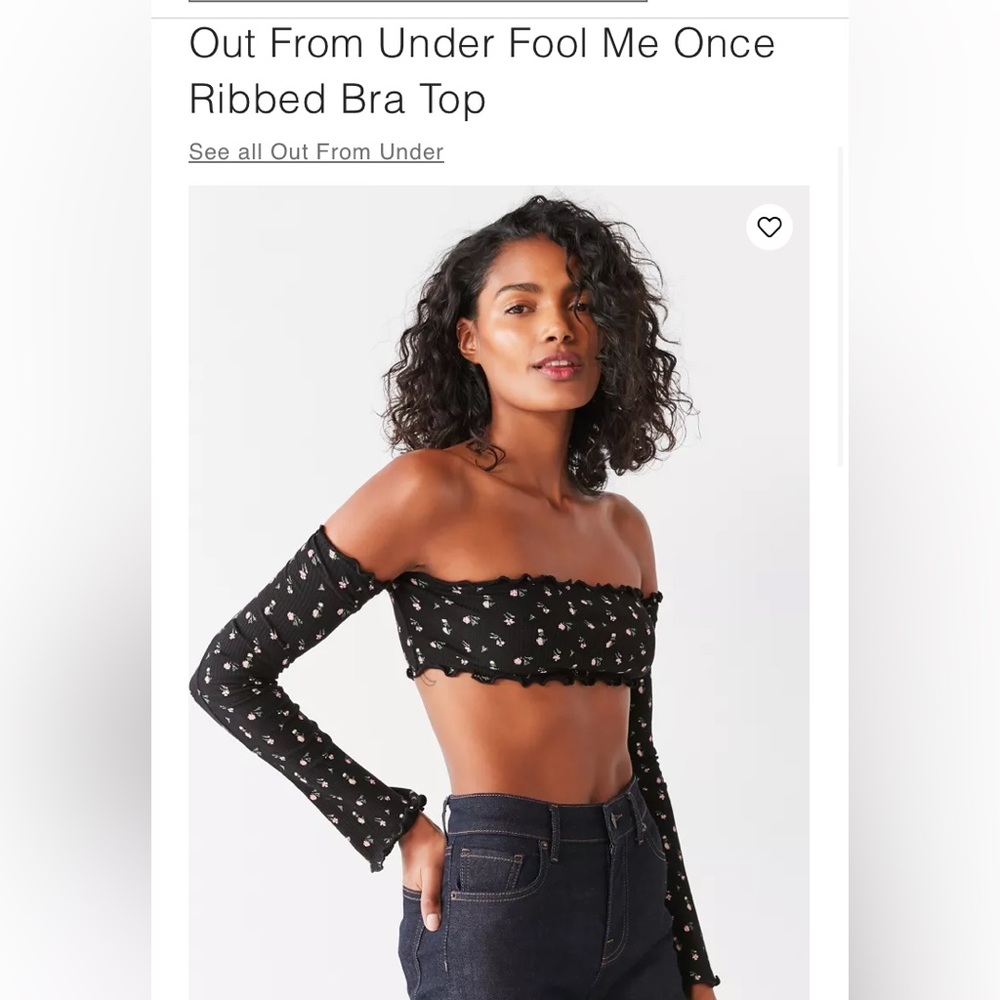 out from under urban outfitters crop*